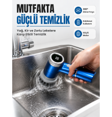 Dijital Göstergeli Şarjlı Temizlik Fırçası ile Konforlu Kullanım Deneyimi