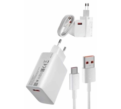 67W Hızlı Şarj Yüksek Voltaj Korumalı Type C Şarj Adaptörü