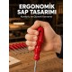 Çelik 7'li Tornavida Seti Ergonomik Sap Profesyonel Kullanım