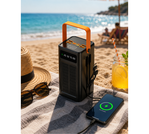 80.000 GÜNEŞ ENERJİLİ POWERBANK