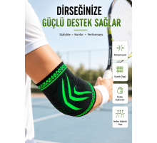 Kompresyonlu Dirseklik Spor Dirsek Destekliği Fitness Tenis Basketbol Voleybol İçin