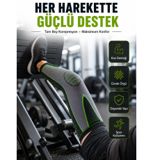 Diz Destekliği Fitness, Koşu ve Antrenman İçin Kompresyon Dizlik