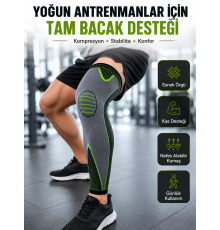 Tam Boy Diz Destekliği Gün Boyu Konfor ve Destek