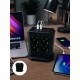 Dikey Priz Kulesi 8 AC Priz 4 USB 2 Type-C Çocuk Korumalı Güç Dağıtıcı