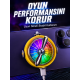 Telefon İçin RGB LED Manyetik Soğutma Fanı