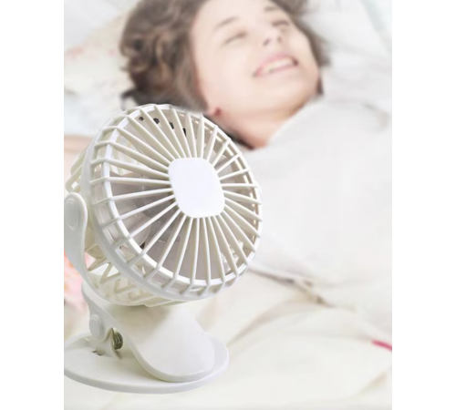 Çalışma Masası ve Yatak Başlığı İçin Klipsli Mini Fan