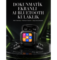 Akıllı Dokunmatik Kontrol AI Özellikli Bluetooth Kulaklık