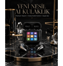 AI Bluetooth Kulaklık Akıllı Dokunmatik Kontrol Özellikli
