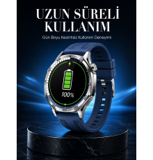 3 Değiştirilebilir Kordonlu Suya Dayanıklı Bluetooth Akıllı Saat
