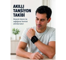 Dijital Bilek Tipi Tansiyon Ölçüm Cihazı Hafızalı Tasarım