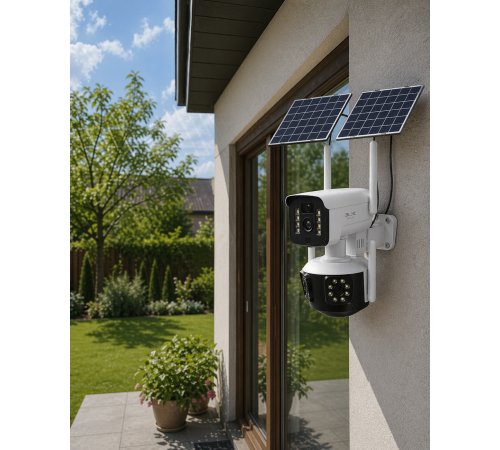 Güneş Enerjili Yayla Kamerası 4G SIM Kartlı 9MP Solar Güvenlik Kamerası