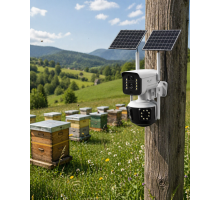 Güneş Enerjili Çiftlik Kamerası 9MP 4G SIM Kartlı Solar Güvenlik Kamerası
