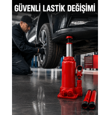 Kolay Pompalama Mekanizmalı Pratik Şişe Kriko