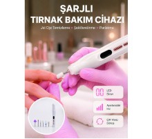 Evde ve Profesyonel Kullanıma Uygun Tasarımlı Tırnak Bakım Cihazı