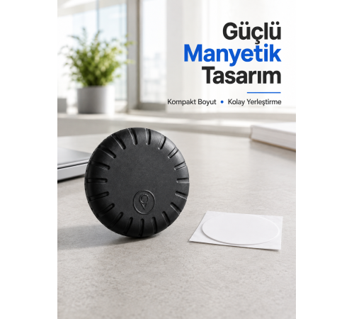 Kablosuz Akıllı Konum Takip Cihazı Android ve iPhone Uyumlu Mini GPS Bulucu