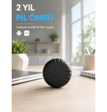 Mini GPS Takip Cihazı Android iOS Destekli Çanta Cüzdan Araç ve Valiz Konum Bulucu