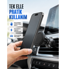 Güçlü Manyetik Araç İçi Telefon Tutucu Universal Telefon Standı
