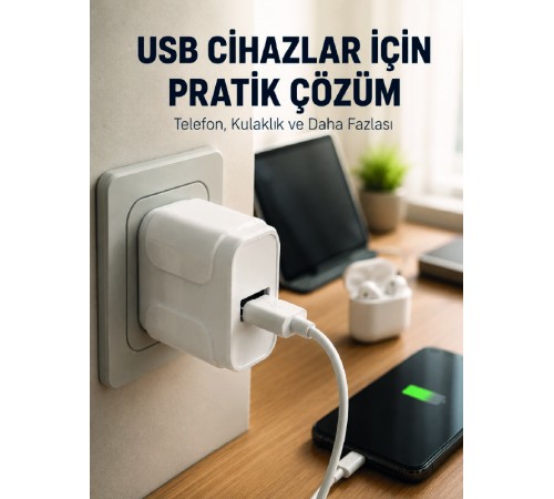 12W ŞARJ BAŞLIĞI