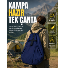 Okul İş Seyahat Kamp ve Günlük Kullanım İçin Çok Amaçlı Taşıma Çantası
