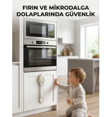 Bebek Güvenlik Dolap Kilidi Çok Amaçlı Çocuk Emniyet Kilit Sistemi