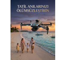 Canlı Görüntü Aktarımlı Katlanabilir Kamera Dron