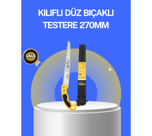 Bahçe ve Ağaç Budama Testeresi Ergonomik Saplı