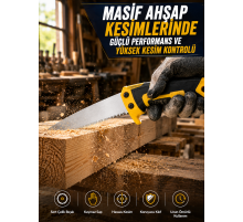 270 mm Düz Bıçaklı Bahçe Budama Testeresi Kılıflı