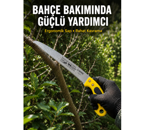 Profesyonel Bahçe Bıçkısı Ergonomik Saplı Kesim Aleti