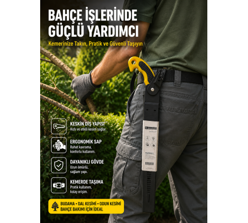 Dal Budama İçin Güçlü Kesim Sağlayan Bahçe Bıçkısı