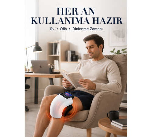 Akıllı Masaj Cihazı Diz Konforunu Destekleyen