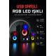 RGB LED AYDINLATMALI USB BİLGİSAYAR OYUN HOPARLÖRÜ