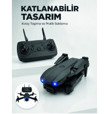 Katlanabilir Kamera Drone 4K HD Görüntü, Hover Özelliği ve Uzaktan Kumanda