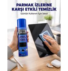 İz Bırakmadan Etkili Ekran Temizliği Sağlayan Sprey