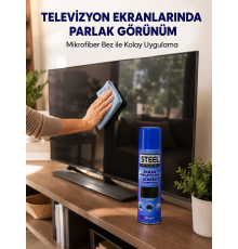 Telefon, Tablet ve Bilgisayar Ekranları İçin Pratik Temizlik Spreyi
