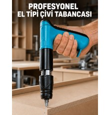 Profesyonel Manuel El Tipi Çivi Tabancası Ahşap Döşeme Montaj Aleti