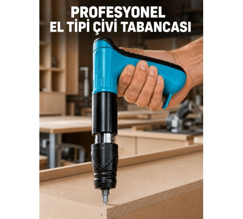 Profesyonel Manuel El Tipi Çivi Tabancası Ahşap Döşeme Montaj Aleti