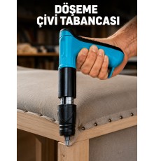 Ergonomik Saplı Çivi Tabancası Mobilya ve Ahşap Montaj El Aleti