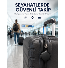 Akıllı Bluetooth Takip Cihazı AirTag İOS ve Android Uyumlu