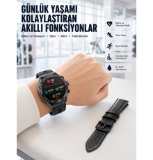 AMOLED Ekranlı 5G Android Akıllı Saat SIM Kart Destekli Kameralı Akıllı Saat