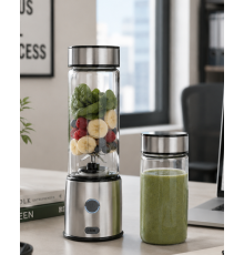 Kablosuz Cam Blender Yüksek Güçlü Smoothie Meyve Sebze Blenderı