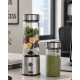 Çift Hazneli Cam Blender USB Şarjlı Smoothie ve Buz Kırıcı Blender