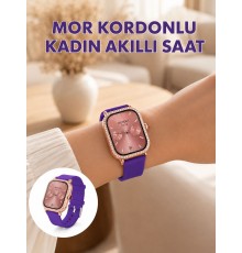 Arama Özellikli Dokunmatik Ekranlı Kadın Akıllı Saat