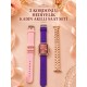 3 Kordonlu Rose Gold Kasalı Kadın Akıllı Saat Seti