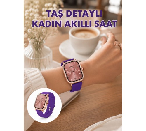 Uzaktan Kamera Kontrollü Kadın Akıllı Saat Seti