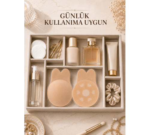 Görünmez Kendinden Yapışkanlı Destek Pedi Yeniden Kullanılabilir Silikon Destek Pedi