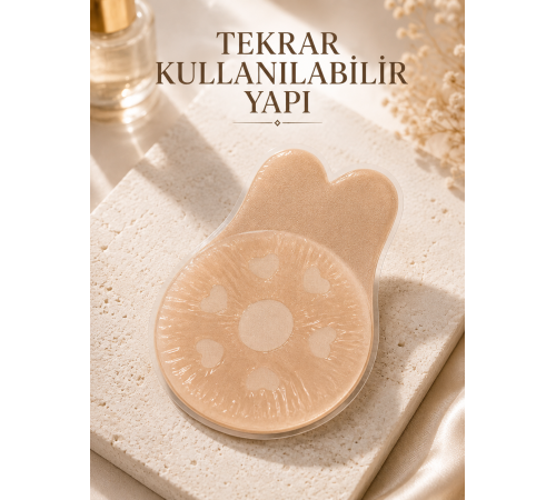 Kendinden Yapışkanlı Görünmez Destek Pedi Doğal Görünüm Sağlayan Konforlu Tasarım