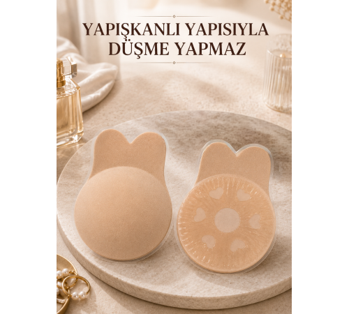 Kendinden Yapışkanlı Silikon Destek Pedi Günlük ve Özel Gün Kullanımına Uygun