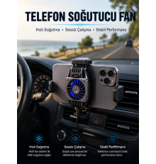 Telefon Soğutucu Fan Aktif Soğutma Sistemi ile Güçlü Performans