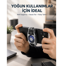Telefon Isınmasını Azaltan Aktif Fanlı Soğutucu Sistemi