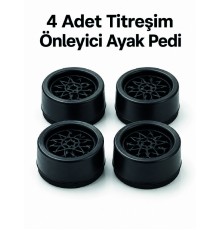 4'lü Set Çamaşır Makinesi Titreşim Önleyici Ped
